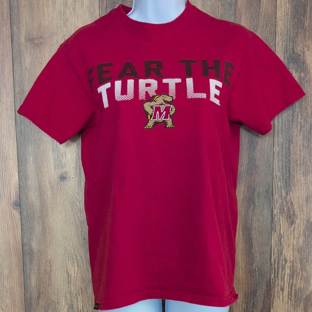 Jansport UMD University of Maryland Turtle Graphic Short Sleeve Tee S        M16